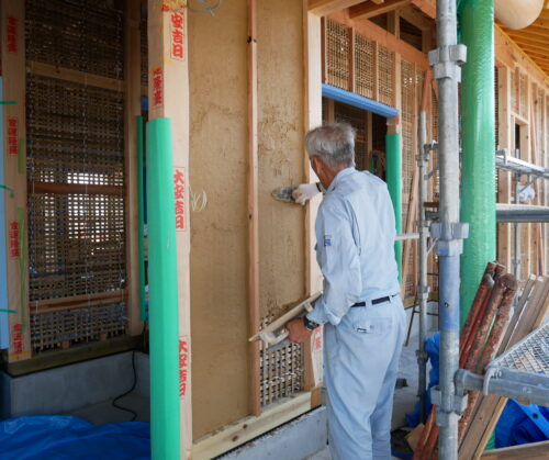 松山市平井町　平屋建新築工事　進捗状況⑩