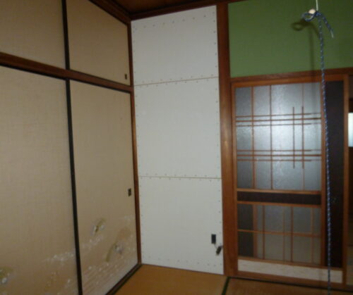松山市 耐震リフォーム工事