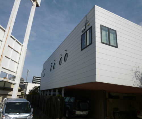 松山市 外壁塗装工事