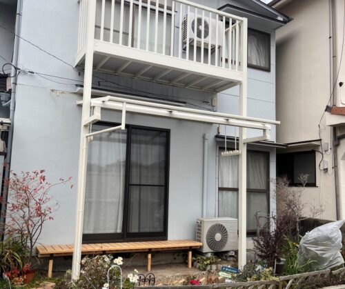 松山市 テラス・バルコニー工事